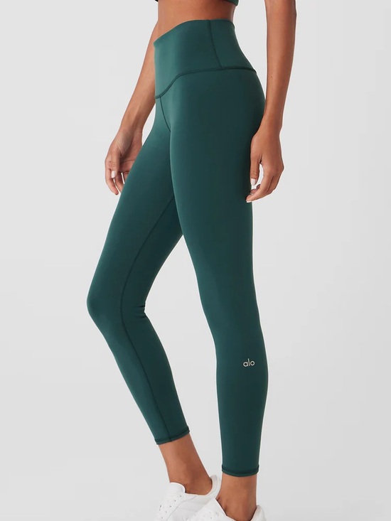 ALO Yoga Pants - ALO Yoga Women’s High-Waist Leggings in Teal Green